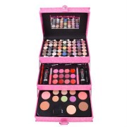 Miss Young Makeup Kit in Kasten - Pink Holographie